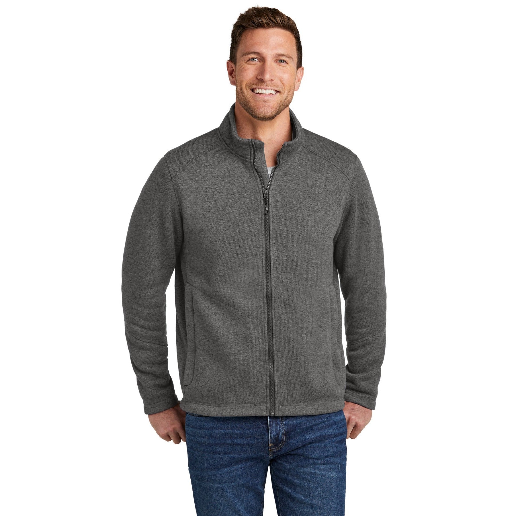Port Authority-Port Authority® Arc Sweater Fleece Jacket F428-MedTech-3
